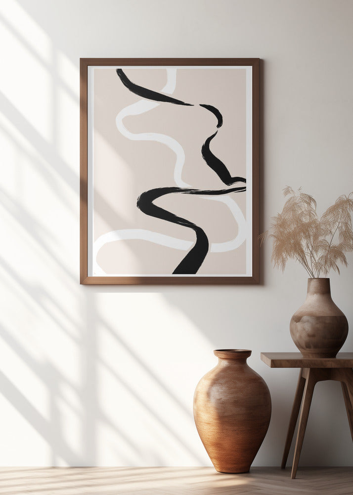 Flowing Ink Trails