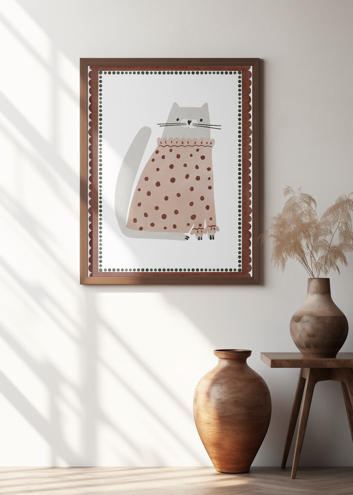 Polka Dot Feline