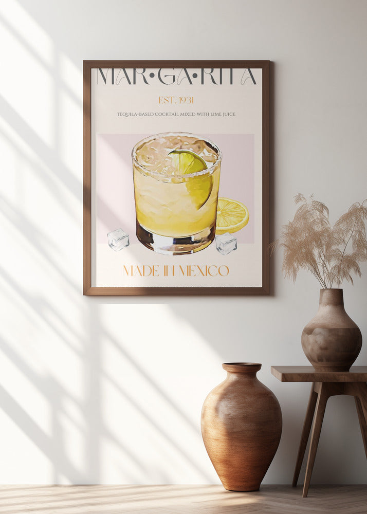 Margarita Print Cocktail