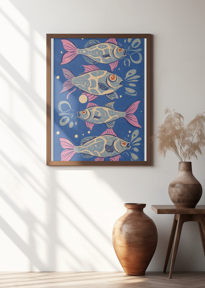 Vibrant Aquatic Dance