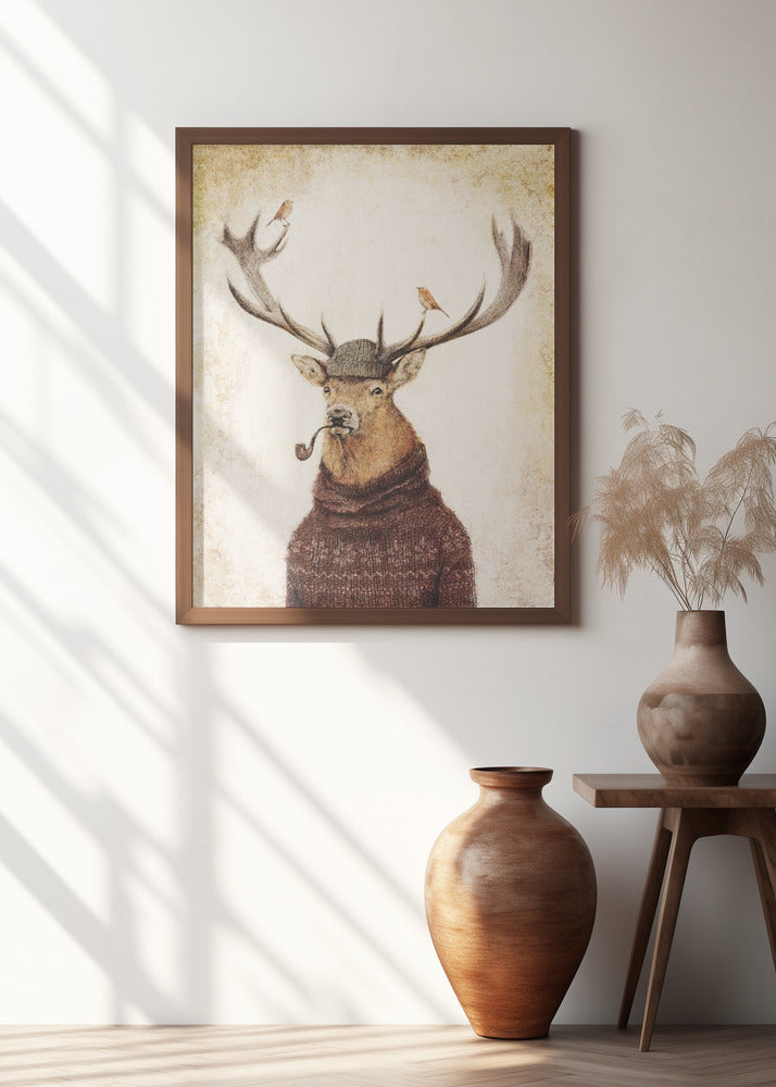 Winter Stag