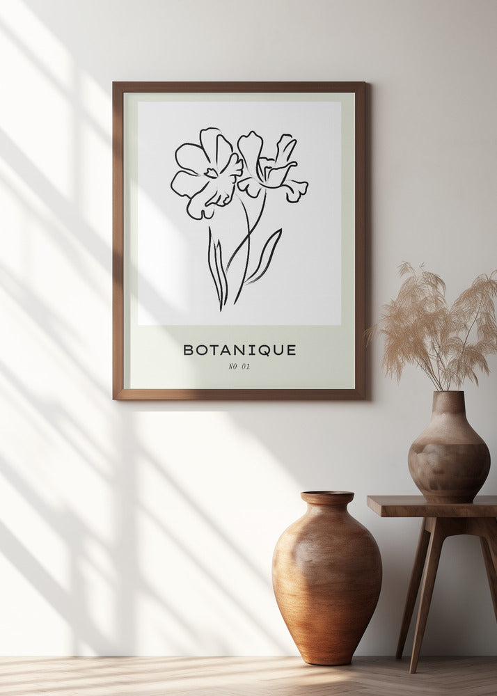 Floral Line Elegance