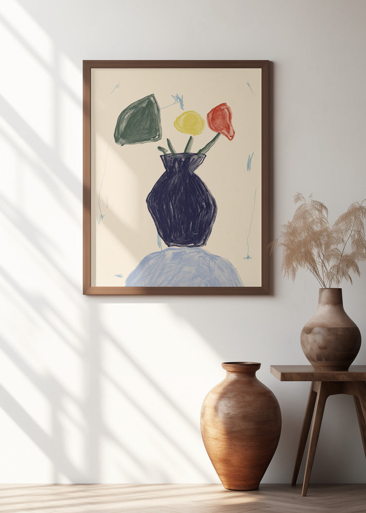 Vivid Vase Blooms