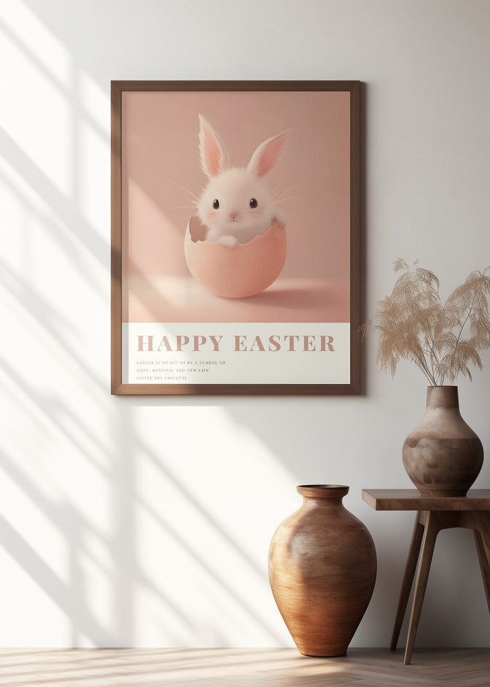 Bunny in Eggshell