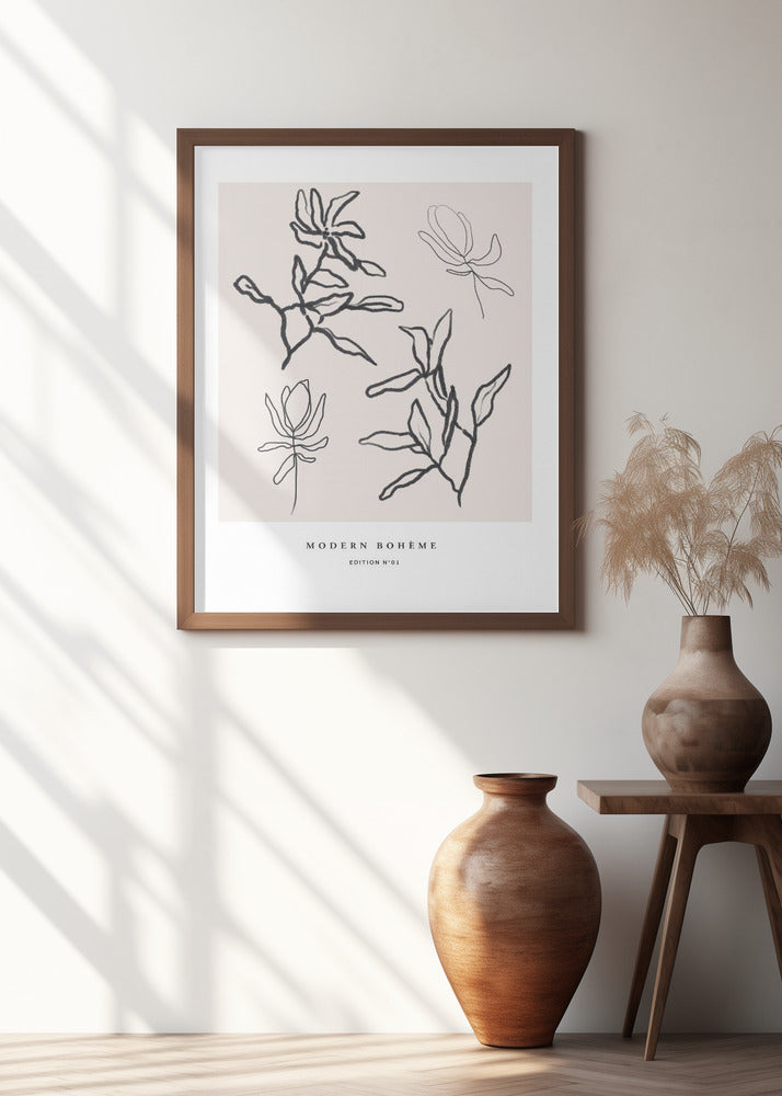 Elegant Sketch Flora