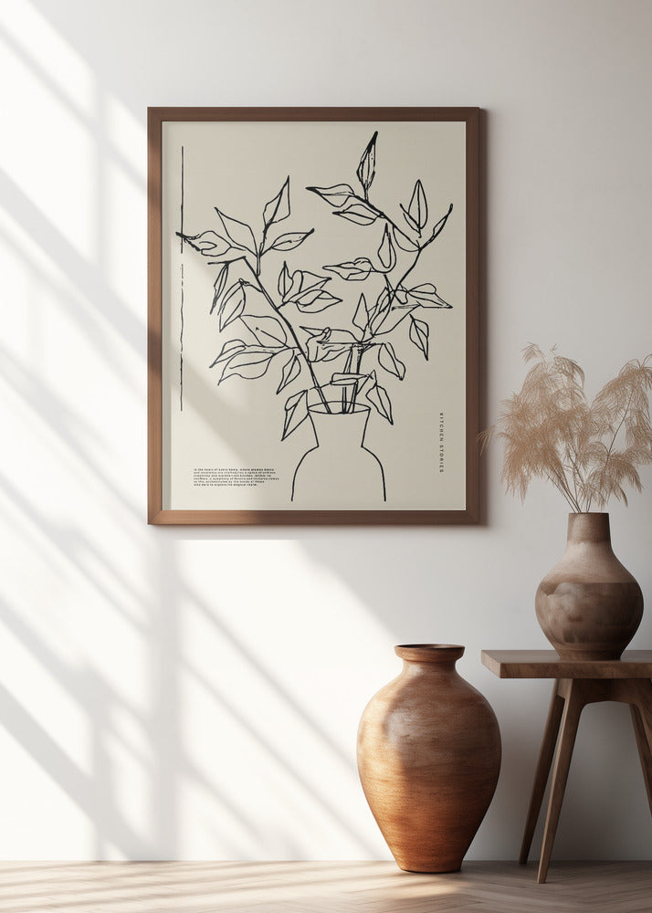 Vase with Stems