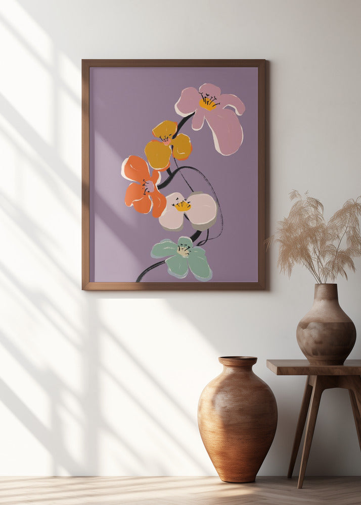 Vibrant Orchid Dance