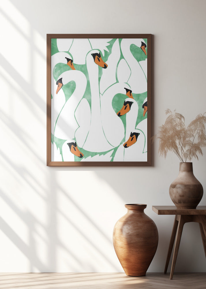 Graceful Swans