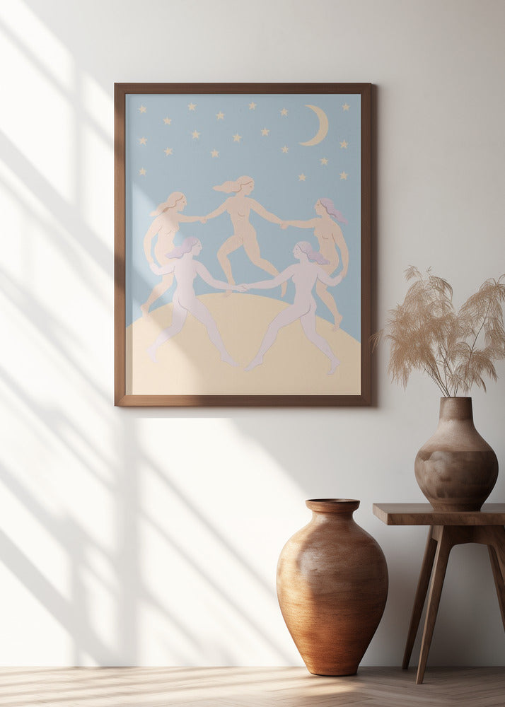 Moonlit Dance Sky