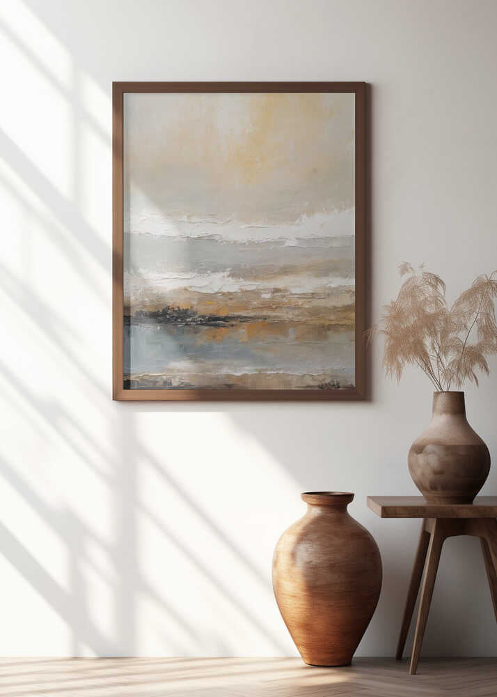 Quiet Shoreline At Dusk
