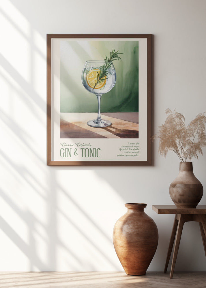 Classic Cocktails - Gin and Tonic