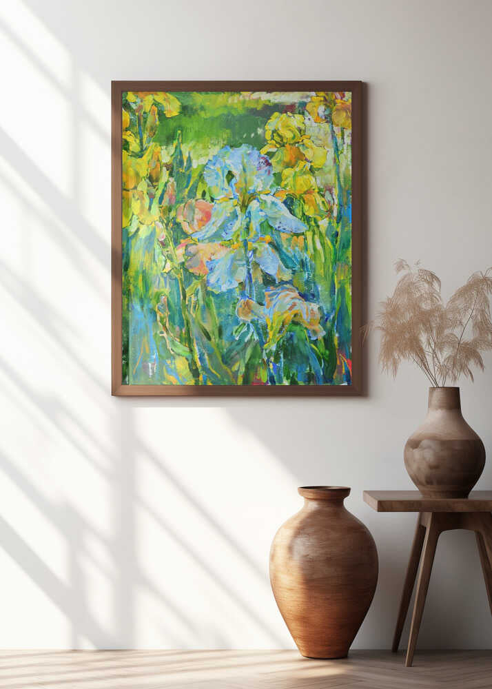 White irises