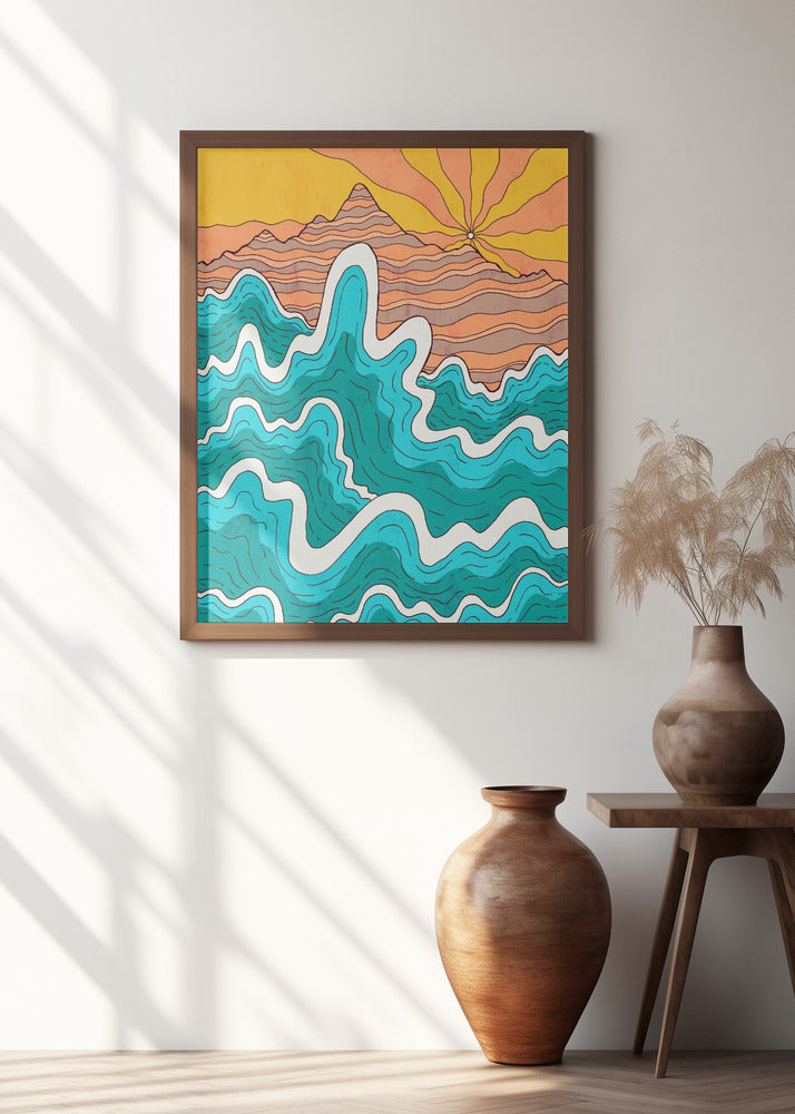 Sea sand mount