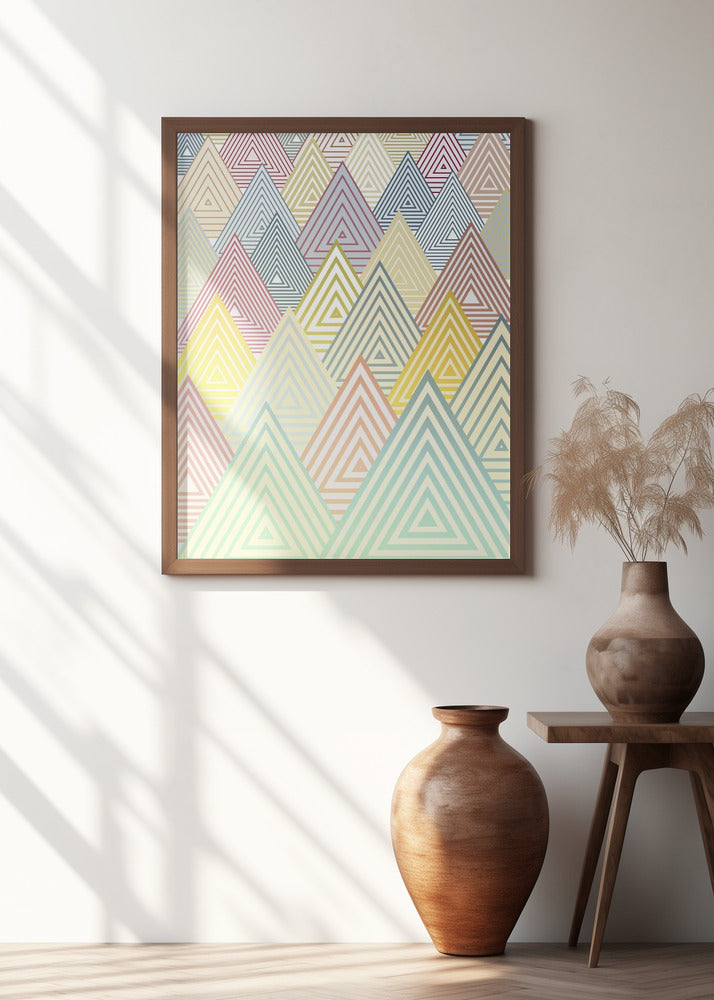 Pastel Mountains