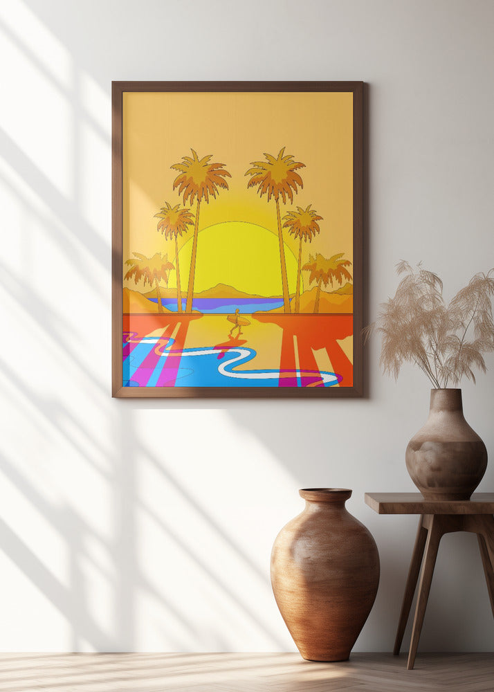 Summer sun beach