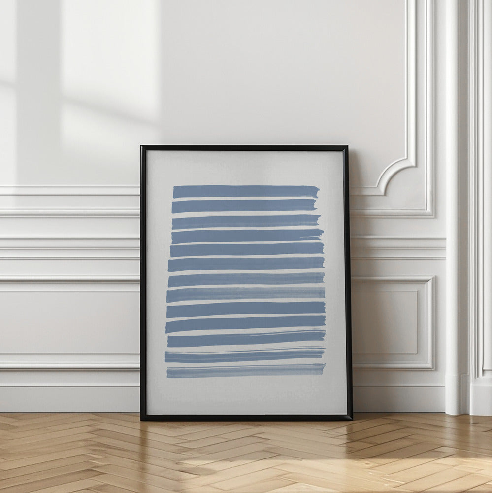 Art Prints of Blue Strokes