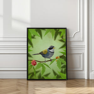 Canvas Art Print Cerquero de collar