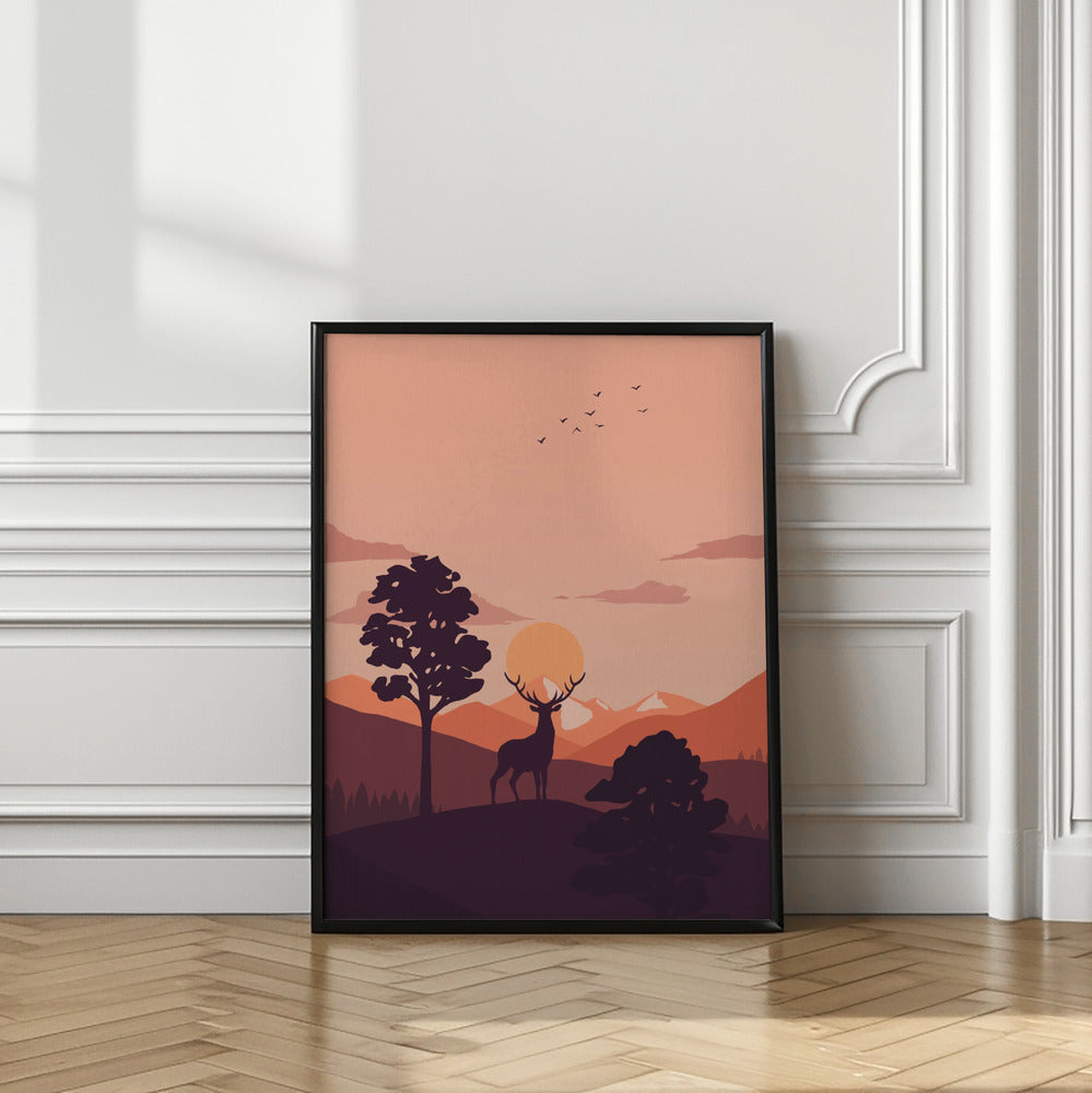 Art Prints of Summer Sunset
