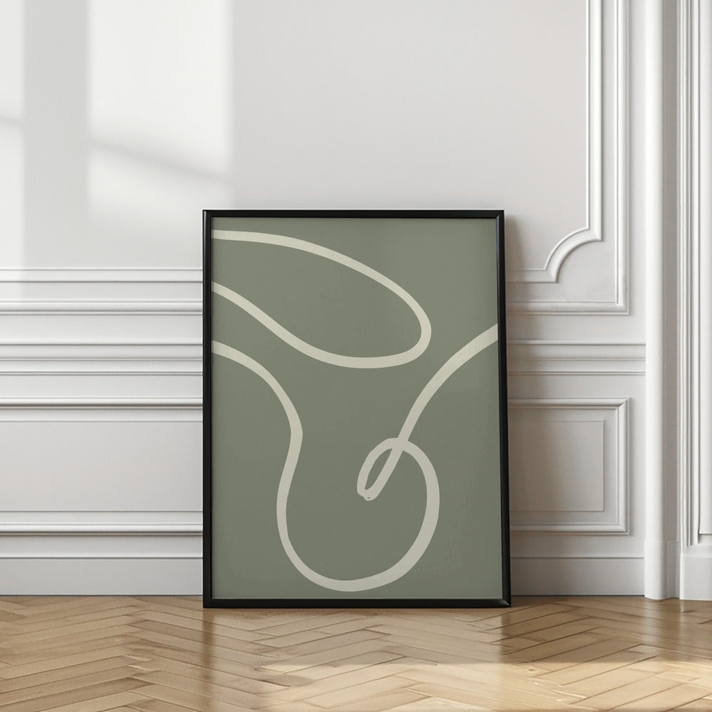 Art Prints of Green Line 03