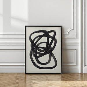 Art Prints of Ink Spiral Rings