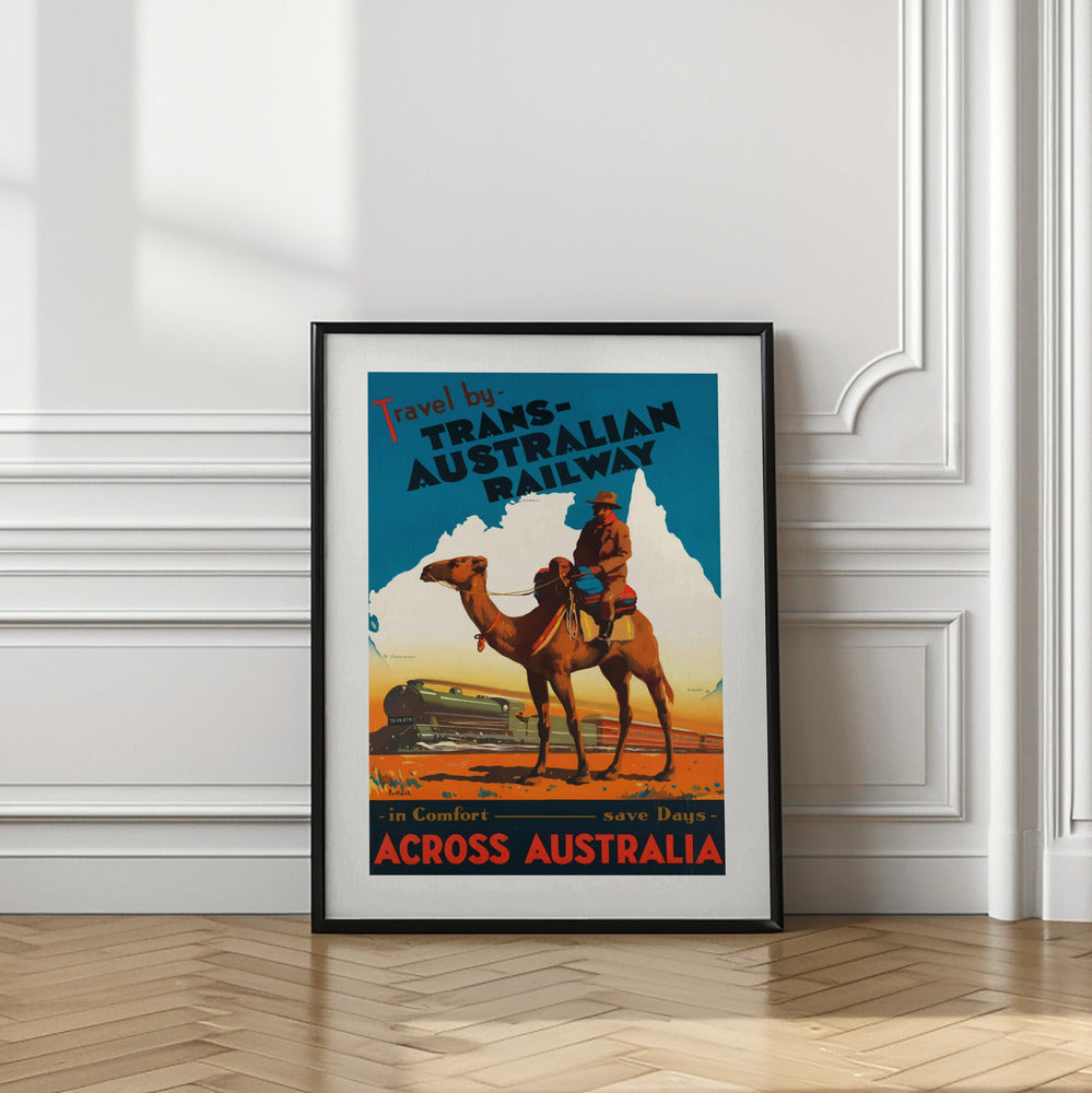 Trans Australian Railway Poster