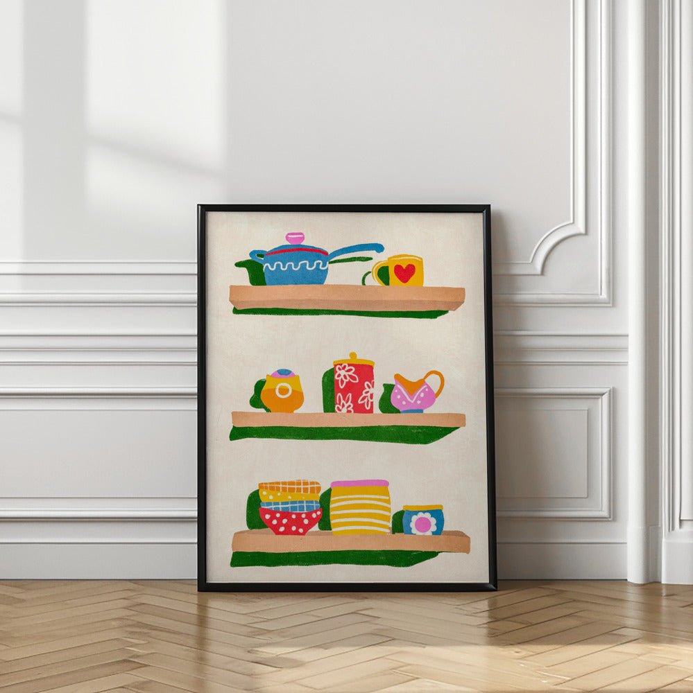 Art Prints of In the kitchen