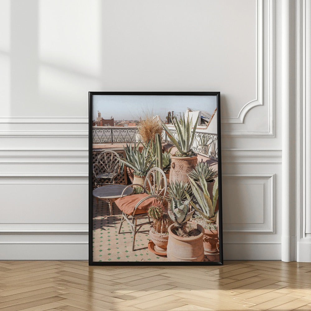 Art Prints of Rooftop in Marrakech