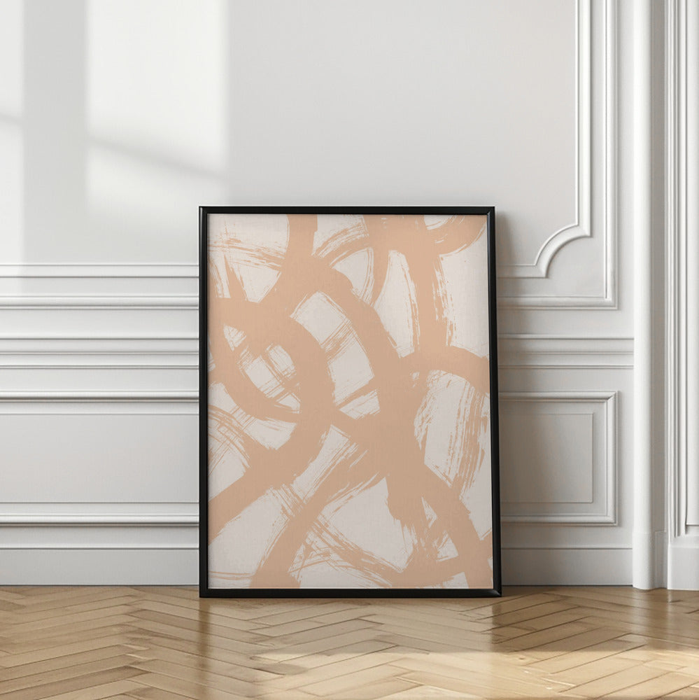 Art Prints of Abstract Brush Strokes 98B