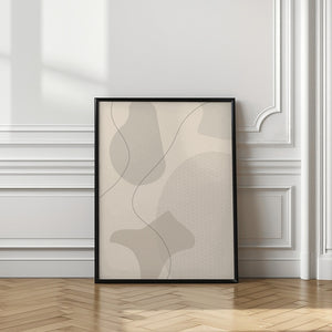 Art Prints of Mid-Century Modern No. 1 | brown