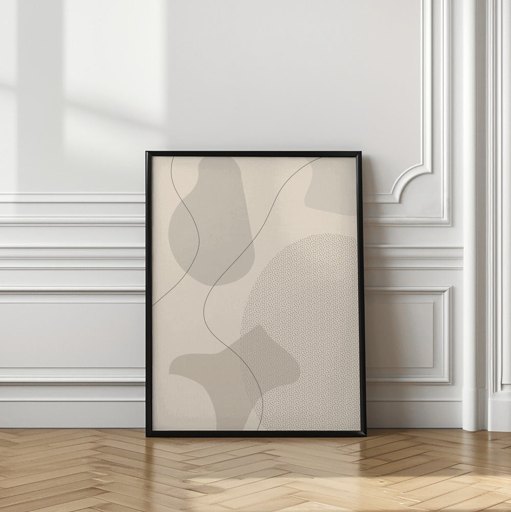 Art Prints of Mid-Century Modern No. 1 | brown