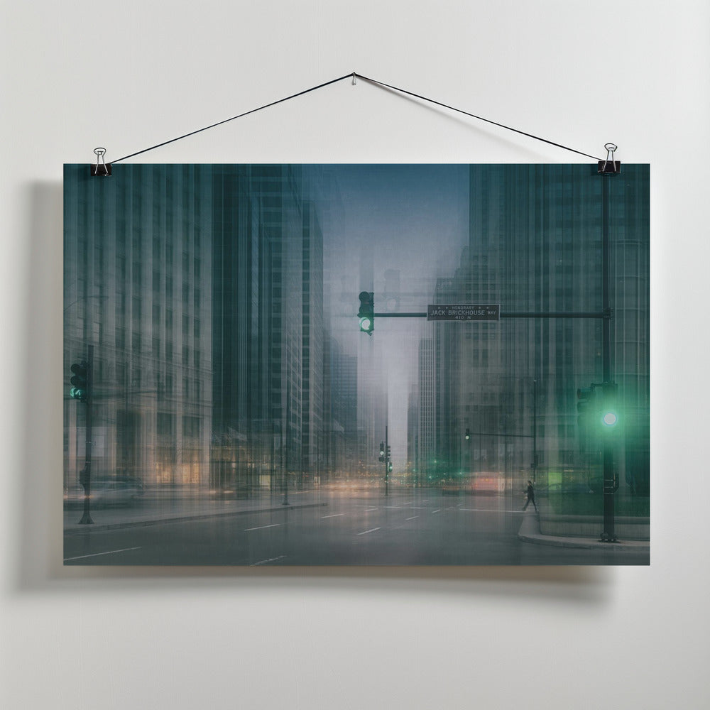 Art Prints of GW ... green wave