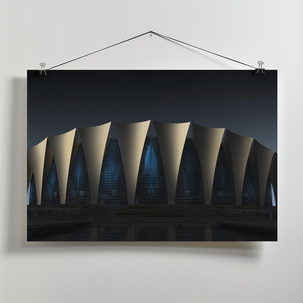 Art Prints of building like crown