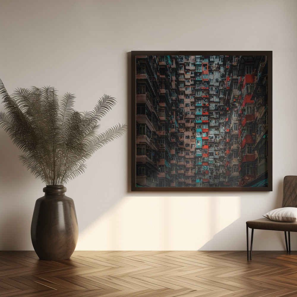 Art Prints of Apartments in Hong Kong