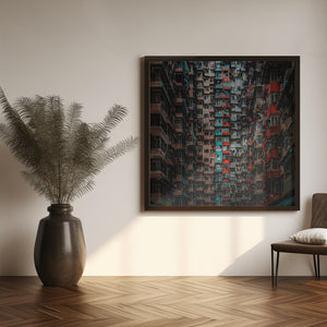 Art Prints of Apartments in Hong Kong