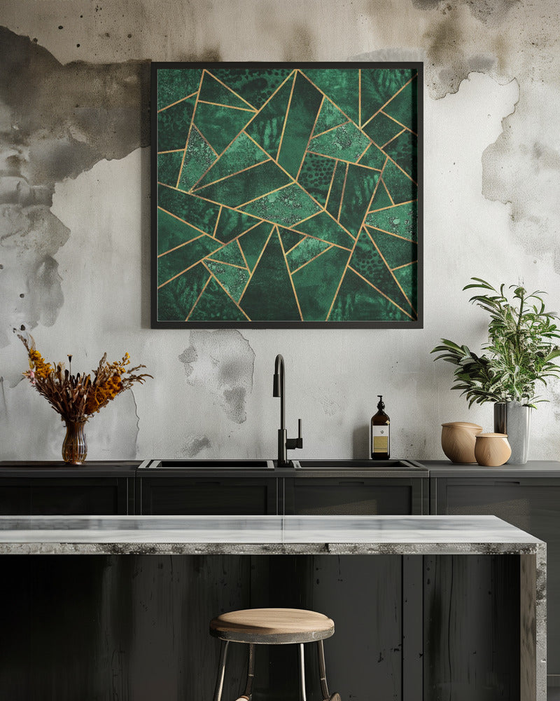 Art Prints of Deep Emerald