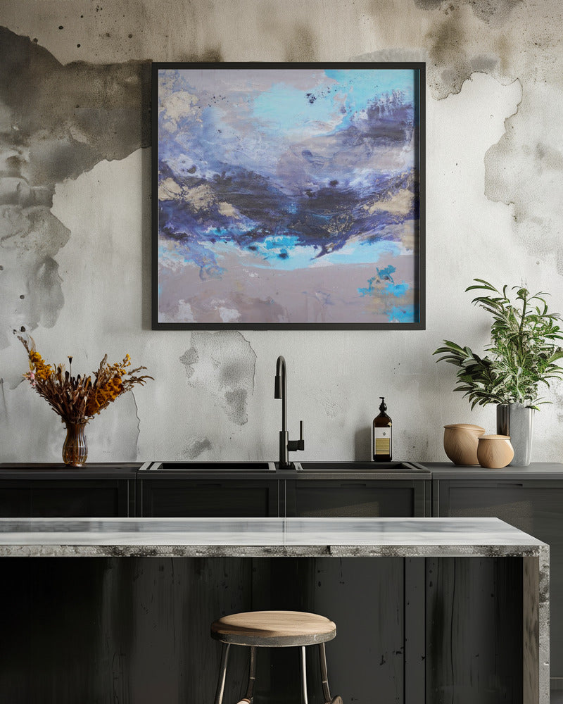 Dreamy Blue Waves