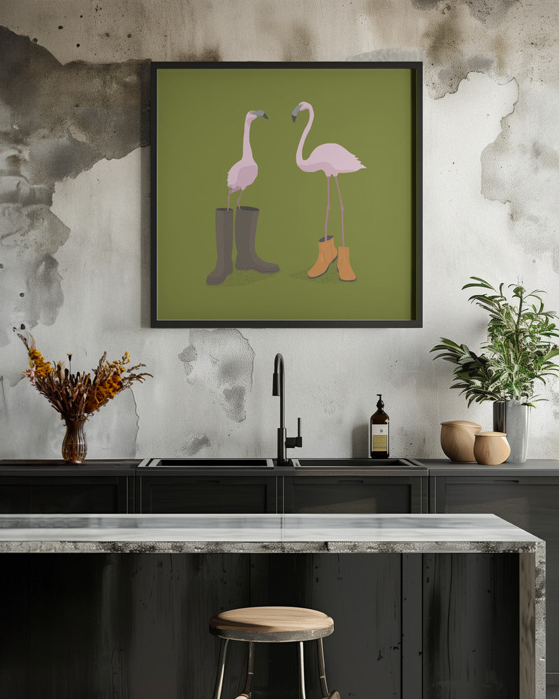 Fashion Flamingos