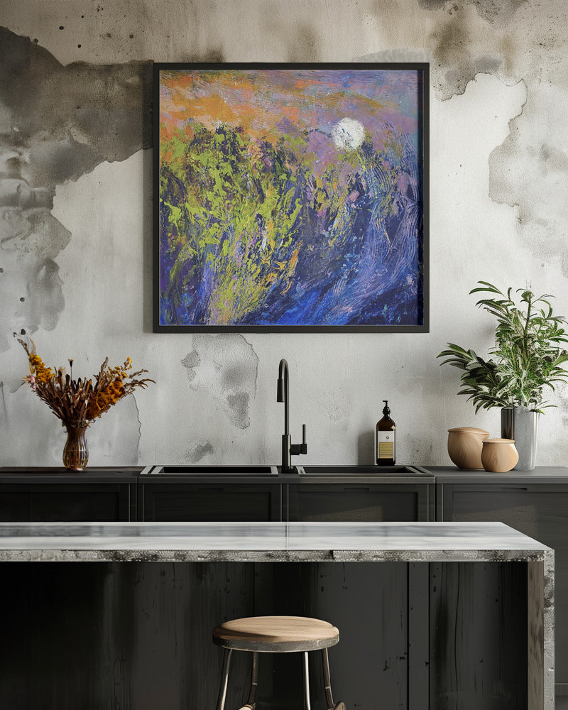 Marsh Moon Rise