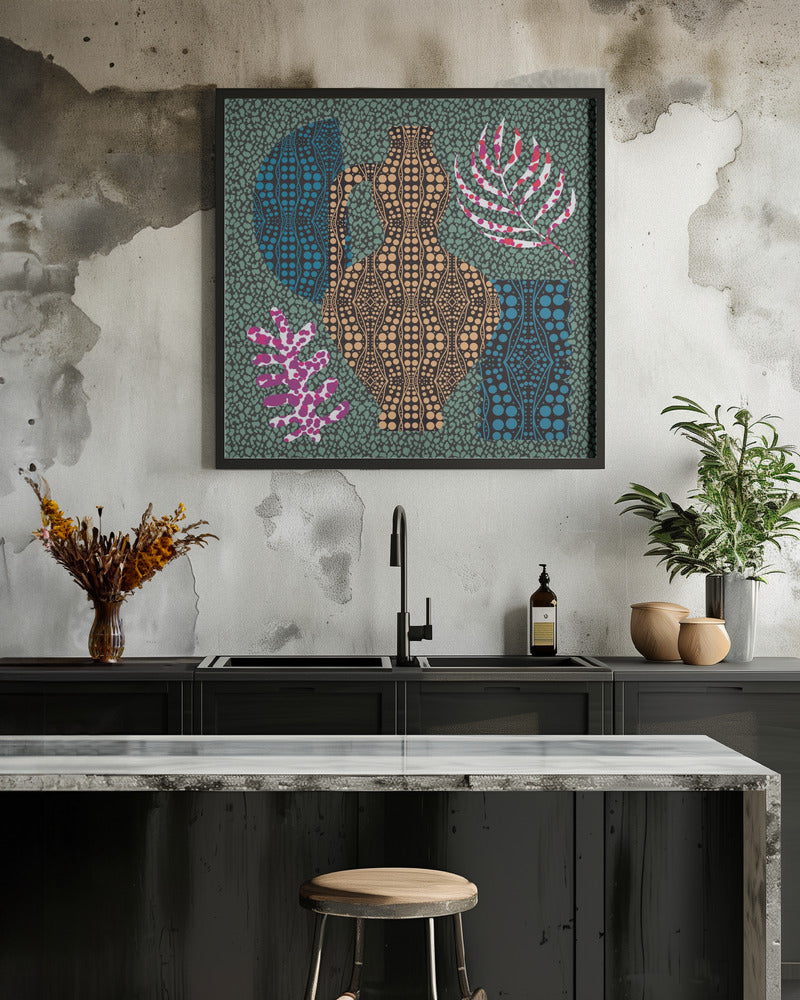 Mosaic Bohemian Composition