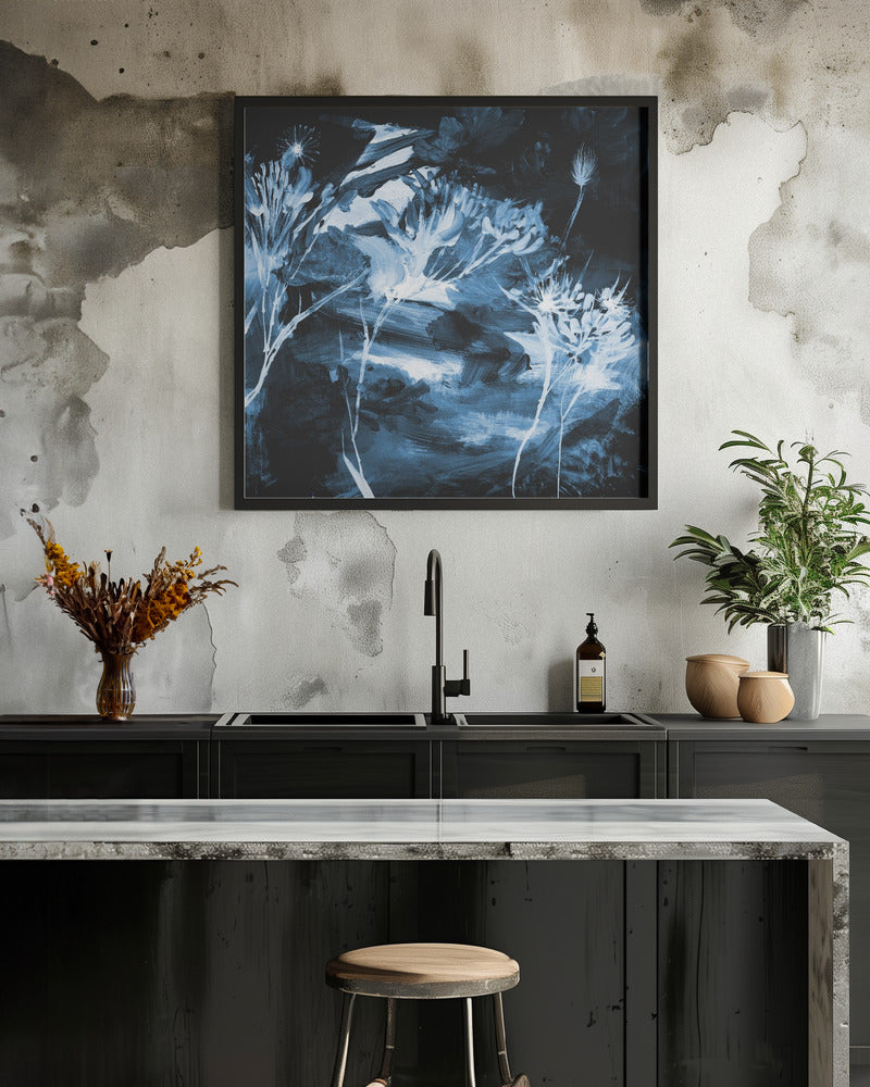 Art Prints of Blue Floral