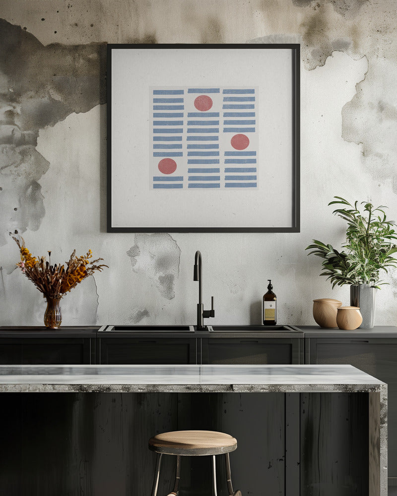 Red Circles, Blue Lines