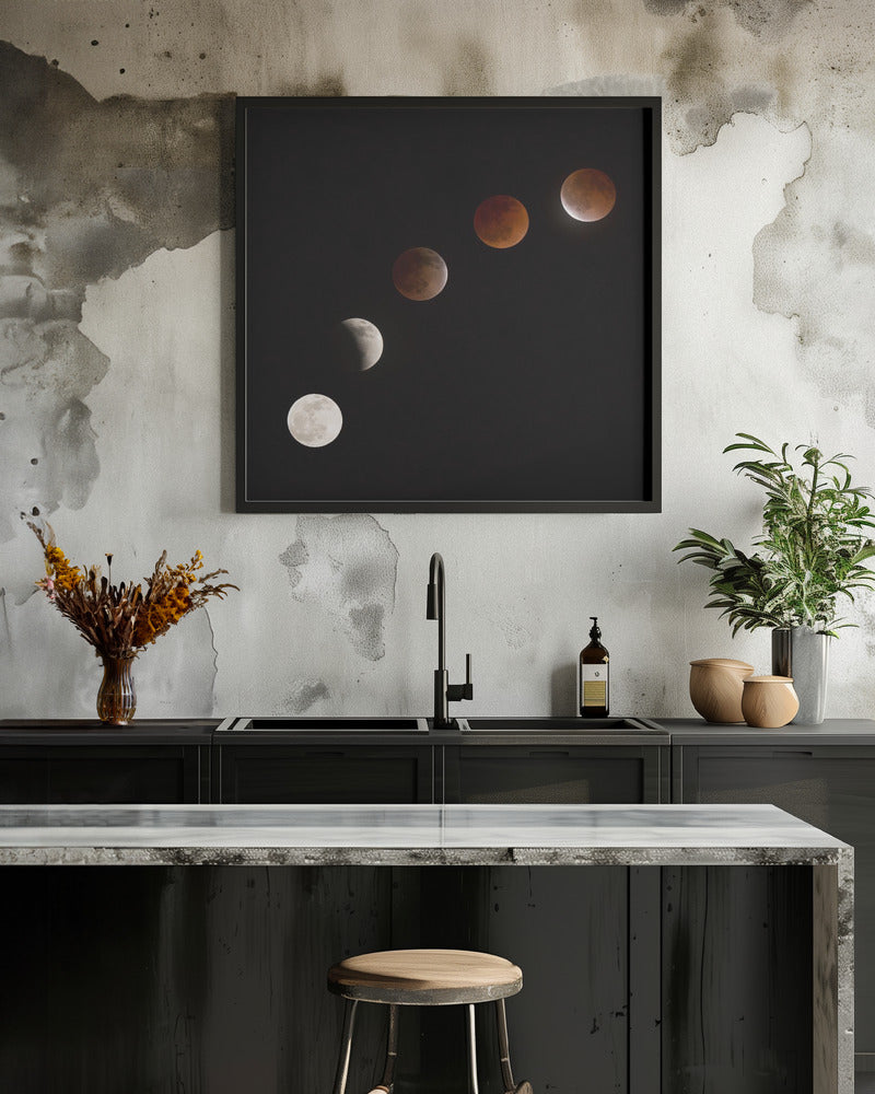 Moon at play