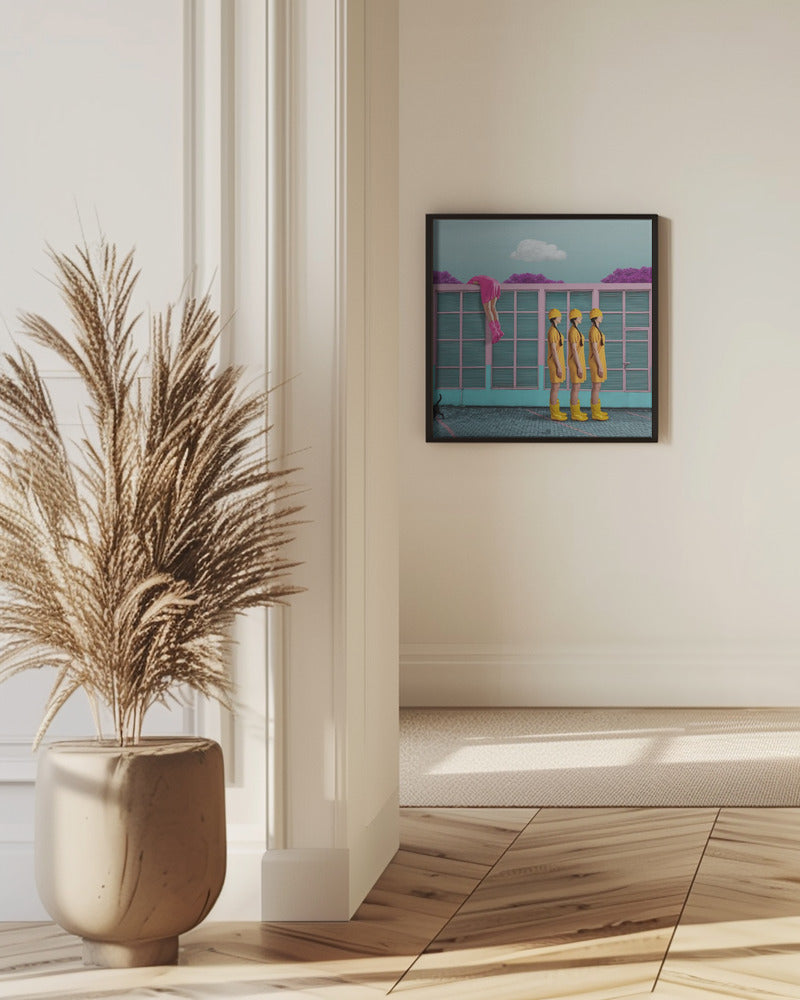 Art Prints of Hiding Away From Myself