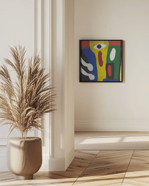 Art Prints of Abstract portrait IV