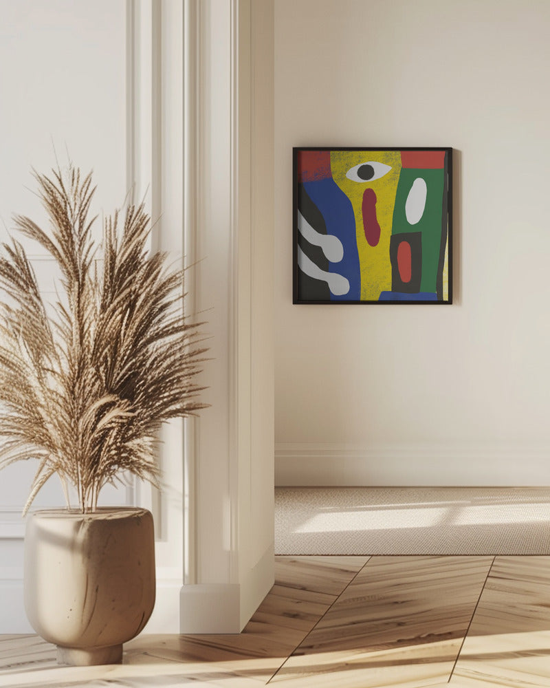 Art Prints of Abstract portrait IV