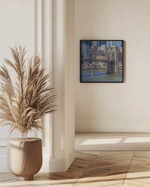 Art Prints of NEW YORK CITY Brooklyn Bridge & Manhattan Skyline
