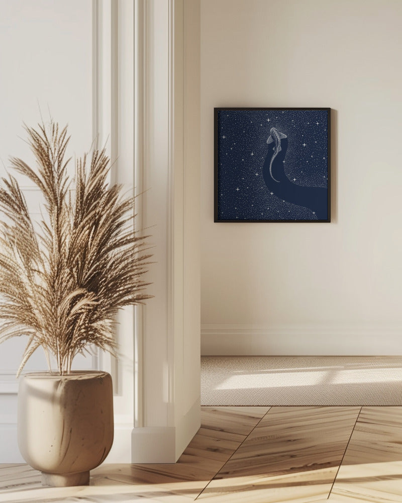 Art Prints of Leopard Shark In Cosmos
