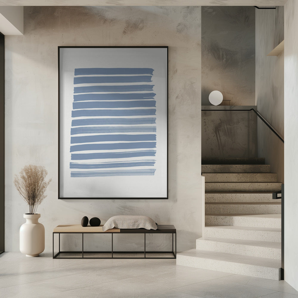 Art Prints of Blue Strokes