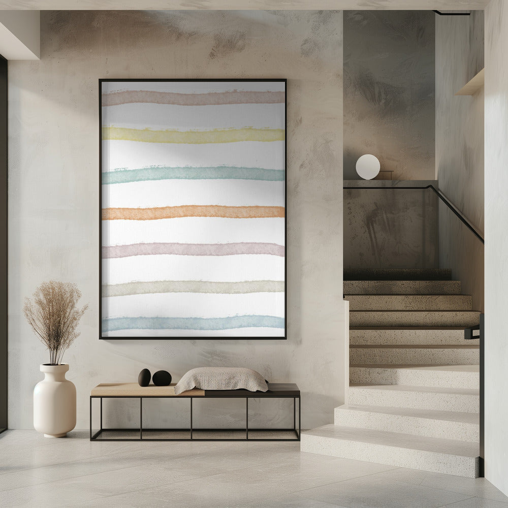 Art Prints of Colorful Lines