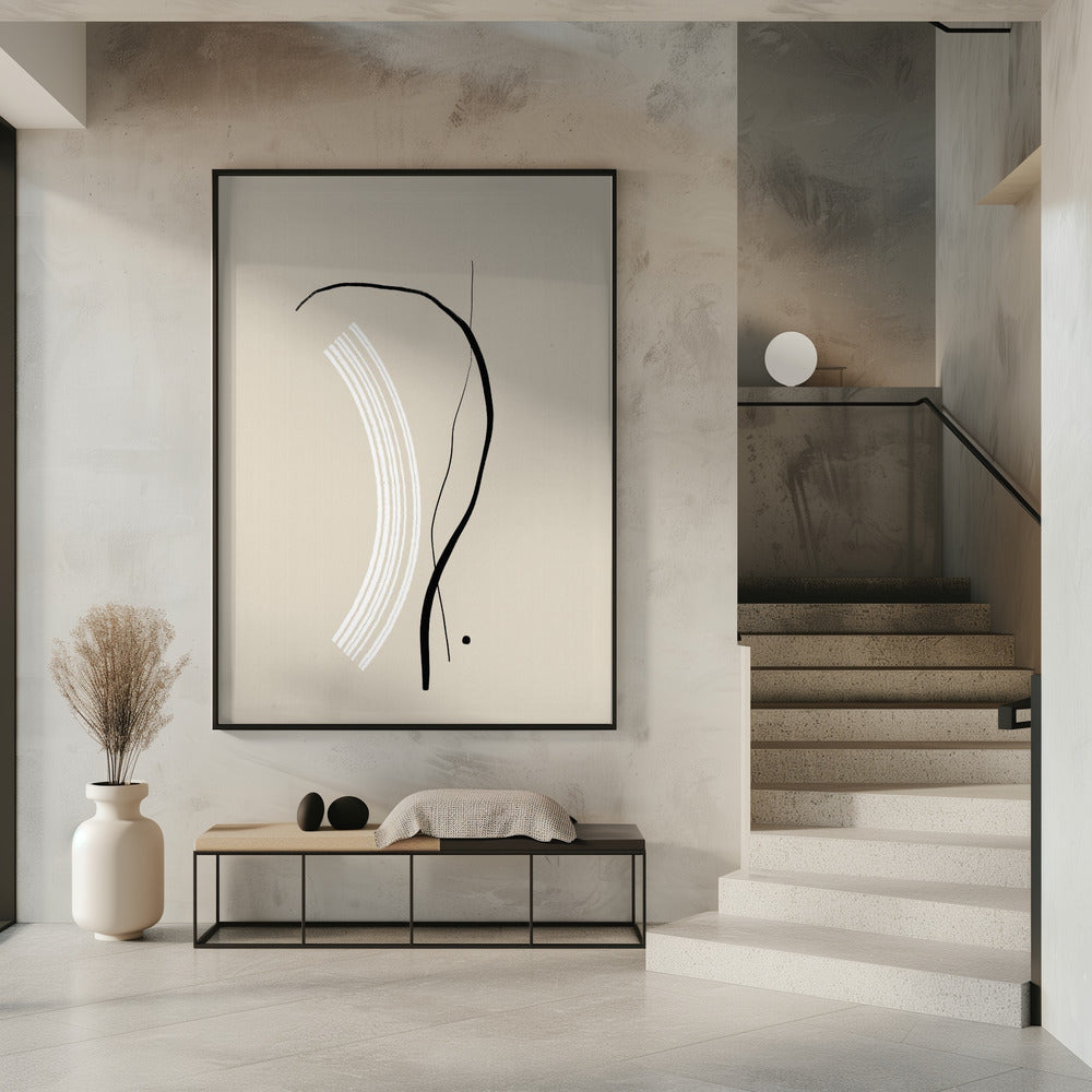 Art Prints of Composition of Lines - The First